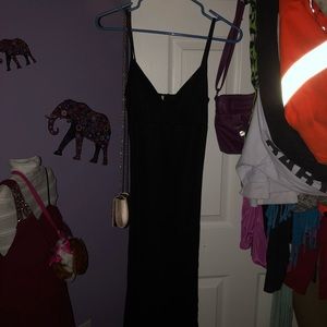 BLACK WEDDING/ EVENING GOWN DRESS